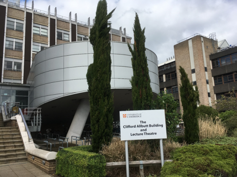 Clifford Allbutt Building in the Addenbrooke's Hospital